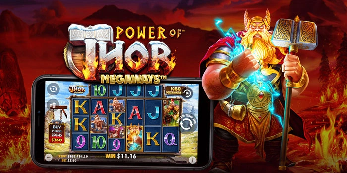 Pola Petir Slot Power of Thor Megaways Gacor Tiada Henti